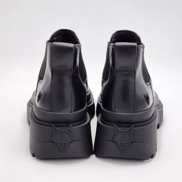 Naked Wolfe RARE Doom Nappa Prince Platform Ankle Boots Black Size 7M 9W BNIB - Picture 6 of 13